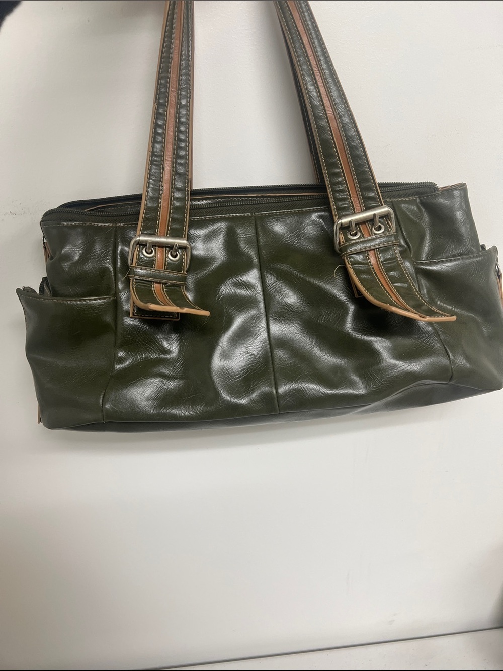 Olive Green Women's Shoulder Bag